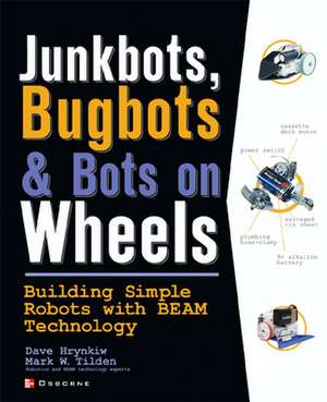 JunkBots, Bugbots, and Bots on Wheels: Building Simple Robots With BEAM Technology de David Hrynkiw