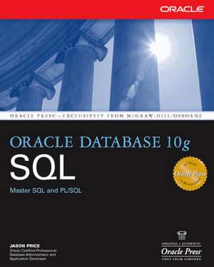 Oracle Database 10g SQL de Jason Price