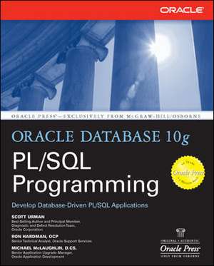 Oracle Database 10g PL/SQL Programming de Scott Urman