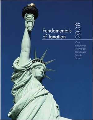 Fundamentals of Taxation 2008 de Ana Cruz