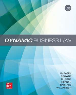 Loose-Leaf Dynamic Business Law de Nancy Kubasek