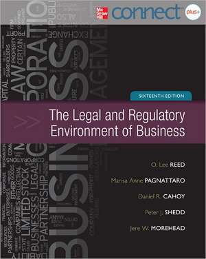 The Legal and Regulatory Environment of Business with Online Access Code de O. Lee Reed