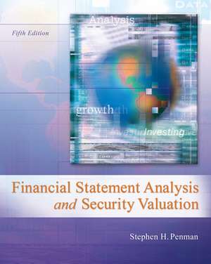 Financial Statement Analysis and Security Valuation de Stephen Penman