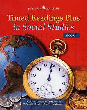 Timed Readings Plus in Social Studies: Book 3 de McGraw-Hill