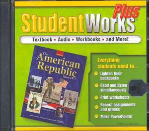 The American Republic Since 1877, Studentworks Plus CD-ROM de McGraw-Hill Education