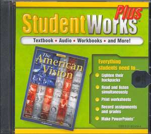 The American Vision, Studentworks Plus CD-ROM de McGraw Hill