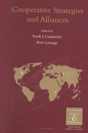 Cooperative Strategies and Alliances de Farok J. Contractor