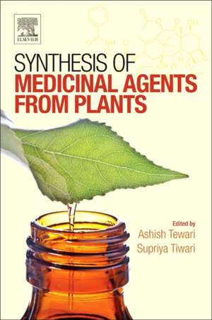 Synthesis of Medicinal Agents from Plants de Ashish Kumar Tewari