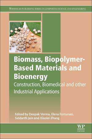 Biomass, Biopolymer-Based Materials, and Bioenergy: Construction, Biomedical, and other Industrial Applications de Deepak Verma