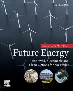 Future Energy: Improved, Sustainable and Clean Options for Our Planet de Trevor Letcher