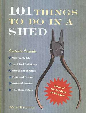 101 Things To Do In A Shed de Rob Beattie