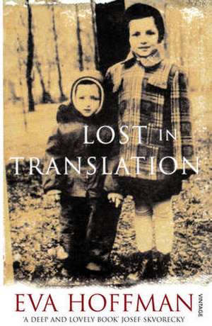 Lost In Translation de Eva Hoffman