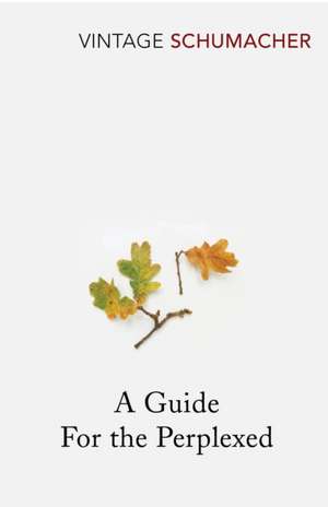 Guide For the Perplexed de E F Schumacher