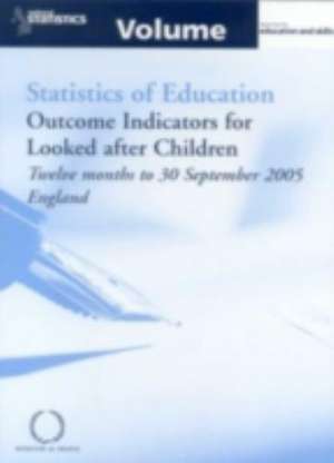 Statistics of Education, Outcome Indicators for Looked After Children, Twelve Months to 30 September 2005 England: Designing School Grounds