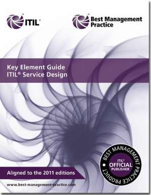 Key element guide ITIL service design de Lou Hunnebeck