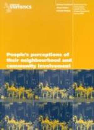 People's Perceptions of Their Neighbourhood and Community Involvement: Results from the Social Capital Module of the General Household Survey 2000. de Nana