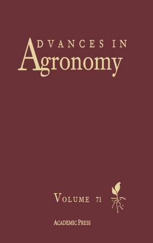 Advances in Agronomy de Donald L. Sparks