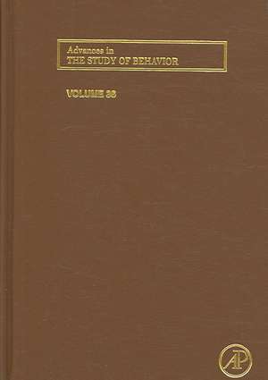 Advances in the Study of Behavior de H. Jane Brockmann