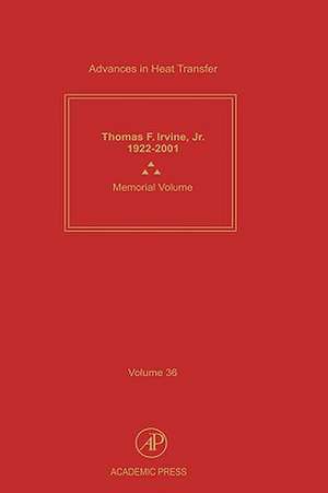 Advances in Heat Transfer de James P. Hartnett