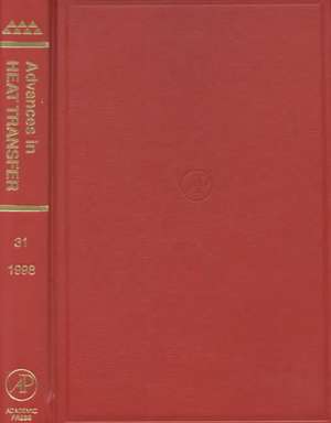 Advances in Heat Transfer de James P. Hartnett