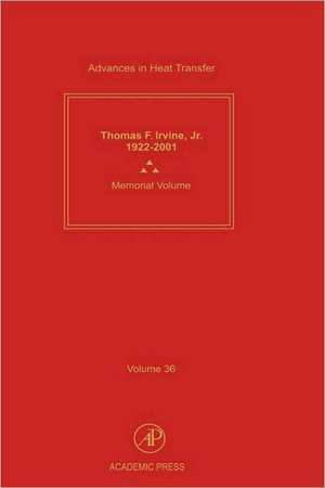 Advances in Heat Transfer de James P. Hartnett