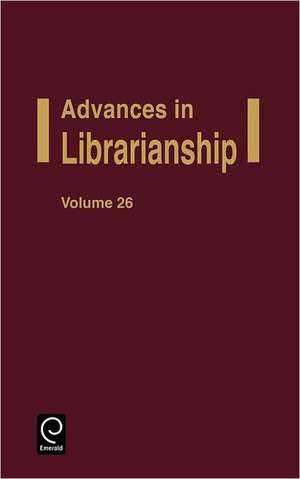 Advances in Librarianship de Frederick C. Lynden