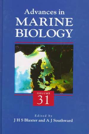 Advances in Marine Biology de John H.S. Blaxter