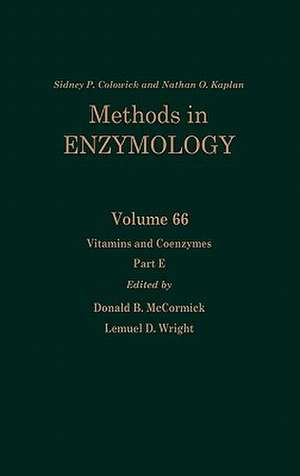 Vitamins and Coenzymes, Part E de Nathan P. Kaplan