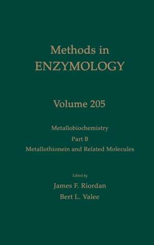 Metallobiochemistry, Part B: Metallothionein and Related Molecules de John N. Abelson