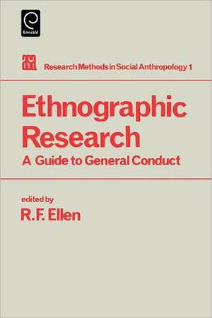 Ethnographic Research de Ellen R. Ellen