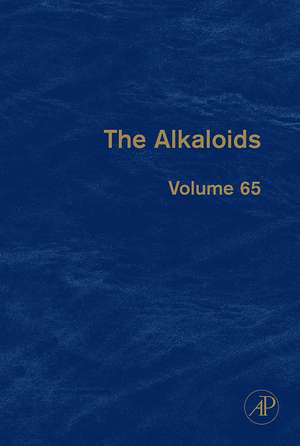 The Alkaloids: Chemistry and Biology de Geoffrey A. Cordell