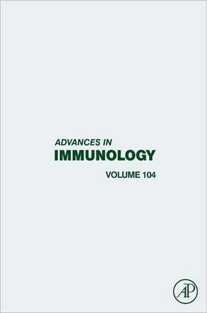 Advances in Immunology de Frederick W. Alt