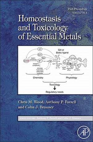 Fish Physiology: Homeostasis and Toxicology of Essential Metals de Chris M. Wood