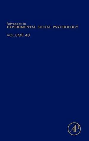 Advances in Experimental Social Psychology de Mark P. Zanna