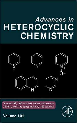 Advances in Heterocyclic Chemistry de Alan R. Katritzky