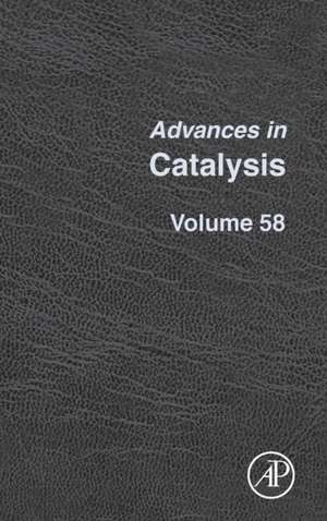 Advances in Catalysis de Friederike C. Jentoft