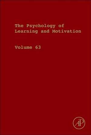 Psychology of Learning and Motivation de Brian H. Ross