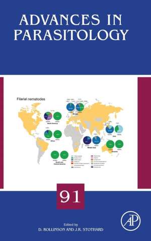 Advances in Parasitology de David Rollinson