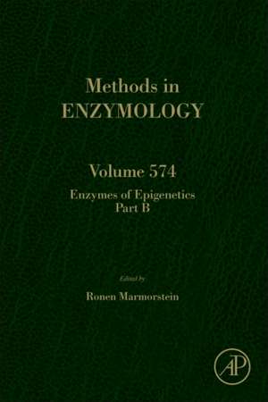 Enzymes of Epigenetics Part B de Ronen Marmorstein