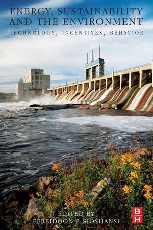 Energy, Sustainability and the Environment: Technology, Incentives, Behavior de Fereidoon Sioshansi