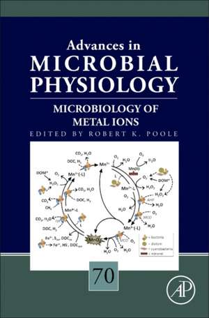 Microbiology of Metal Ions de Robert K. Poole