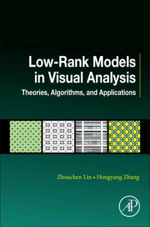 Low-Rank Models in Visual Analysis: Theories, Algorithms, and Applications de Zhouchen Lin