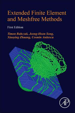 Extended Finite Element and Meshfree Methods de Timon Rabczuk