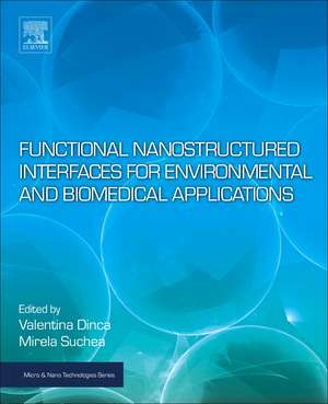 Functional Nanostructured Interfaces for Environmental and Biomedical Applications de Valentina Dinca