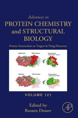 Protein Interactions as Targets in Drug Discovery de Rossen Donev