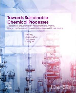 Towards Sustainable Chemical Processes: Applications of Sustainability Assessment and Analysis, Design and Optimization, and Hybridization and Modularization de Jingzheng Ren