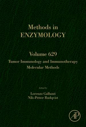 Tumor Immunology and Immunotherapy – Molecular Methods de Lorenzo Galluzzi