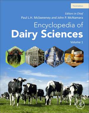 Encyclopedia of Dairy Sciences de Paul L.H. McSweeney