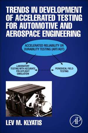 Trends in Development of Accelerated Testing for Automotive and Aerospace Engineering de Lev M. Klyatis