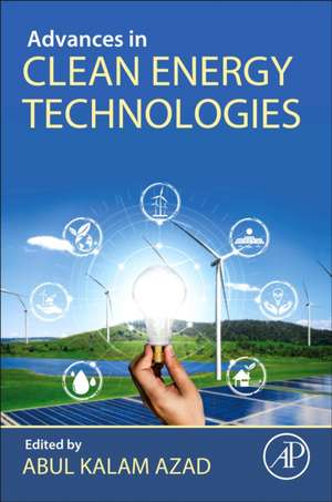 Advances in Clean Energy Technologies de Abul Kalam Azad